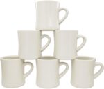 COLETTI Diner Coffee Mugs — Restaurant Coffee Mugs, Retro Coffee Mug – Sturdy & Heavy Diner Mug – Nostalgia in Every Sip [Cream, 11 oz, Set of 6] - Image 2