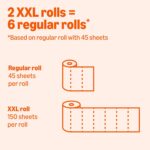 Amazon Basics 2-Ply Flex-Sheets Paper Towels, 2-Pack, 150 Sheets per Roll, 2 Basics Rolls = 6 Regular Rolls, for Everyday Use, Spills and Messes - Image 5