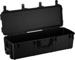 Condition 1 45" Empty Waterproof Hard Case w/Wheels – Lockable, TSA Approved Gear Storage Long Trunk, IP67-Rated Waterproof, Stackable, Rugged Travel Case – Black, Made in USA, 44.52"x16.30"x12.90" - Image 2