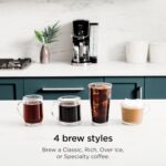 Ninja Specialty Drip Coffee Maker | DualBrew™ Pro Specialty Coffee Machine w/ Frother, Paper Filter | Brew with Pods & Grounds, K Cups Compatible | 4 Brew Styles, 13 Cup to Pot Sizes | Black, CFP301 - Image 6