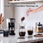 Flezoo 4Pcs Coffee Scoop Spoon - 1 Tablespoon 15ML Stainless Steel Long Handle Measuring Spoons for Ground Coffee, Loose Tea and Powder - Image 7