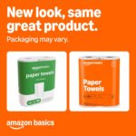 Amazon Basics 2-Ply Flex-Sheets Paper Towels, 2-Pack, 150 Sheets per Roll, 2 Basics Rolls = 6 Regular Rolls, for Everyday Use, Spills and Messes - Image 3