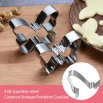 5PCS Butterfly Small Cookie Cutters Set holiday cookie cutter set for Baking Homemaking Cookie Biscuits Dough - Image 8