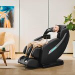MYNTA Massage Chair Full Body, Zero Gravity SL Track Heavy Duty Massage Recliner Chair with Heat, 12 Auto Modes for Home, M1612 Charcoal - Image 3