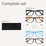 CCVOO 3.0 Reading Glasses for Women, Eye glasses, Blue Light Readers for Women, Cheaters - Image 9