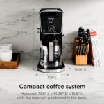 Ninja Specialty Drip Coffee Maker | DualBrew™ Pro Specialty Coffee Machine w/ Frother, Paper Filter | Brew with Pods & Grounds, K Cups Compatible | 4 Brew Styles, 13 Cup to Pot Sizes | Black, CFP301 - Image 10