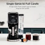 Ninja Specialty Drip Coffee Maker | DualBrew™ Pro Specialty Coffee Machine w/ Frother, Paper Filter | Brew with Pods & Grounds, K Cups Compatible | 4 Brew Styles, 13 Cup to Pot Sizes | Black, CFP301 - Image 3