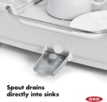 OXO Good Grips Foldaway Dish Rack - Image 6