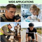 TICONN Clear Safety Glasses for Men and Women, Safety Goggles with Scratch Impact Resistant Meets ANSI Z87.1 Standard - Image 10