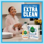 Seventh Generation Dishwasher Detergent Packs, Free & Clear, 45 Count, Pack of 2, Plant Powered Cleaning, Fights Greasy Reside & Stuck-On Food For Sparkling Dishes, Fragrance-Free & Septic Safe - Image 4