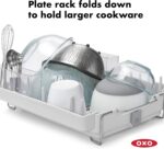 OXO Good Grips Foldaway Dish Rack - Image 3