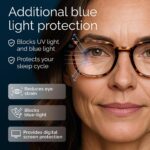 CCVOO 3.0 Reading Glasses for Women, Eye glasses, Blue Light Readers for Women, Cheaters - Image 6