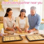 3 Pcs Butterfly Cookie Cutter Set, Stainless Steel Butterflies Shaped Baking Molds, Sandwich Cutter, Butterfly Fondant Biscuit Cutters for Biscuit, DIY Cake Craft, Pastry Decoration (3 Sizes) - Image 7