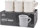 COLETTI Diner Coffee Mugs — Restaurant Coffee Mugs, Retro Coffee Mug – Sturdy & Heavy Diner Mug – Nostalgia in Every Sip [Cream, 11 oz, Set of 6] - Image 8